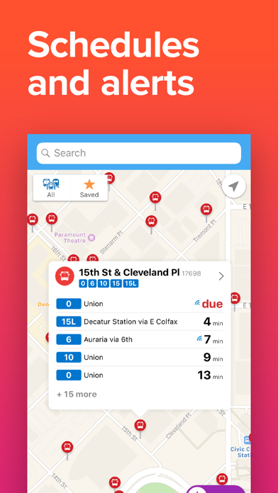 Denver Transit: RTD Bus TImes screenshot 1