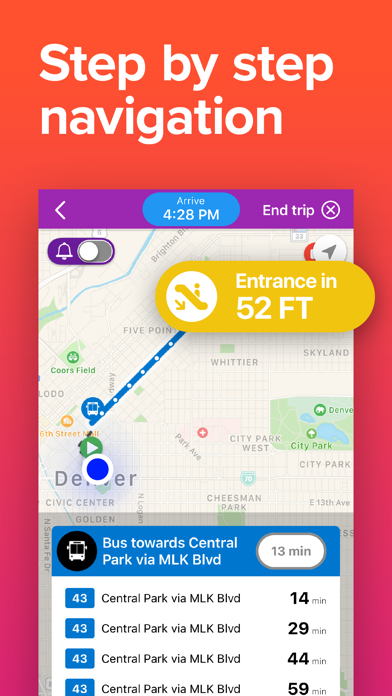 Denver Transit: RTD Bus TImes screenshot 2