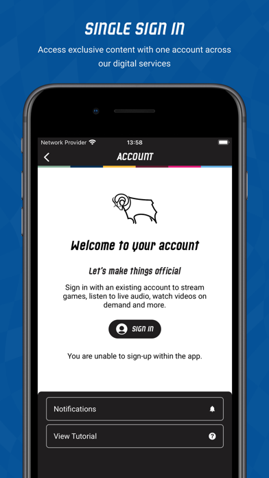 Derby County FC screenshot 1