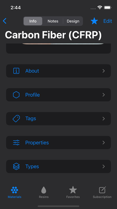 Design Materials screenshot 2