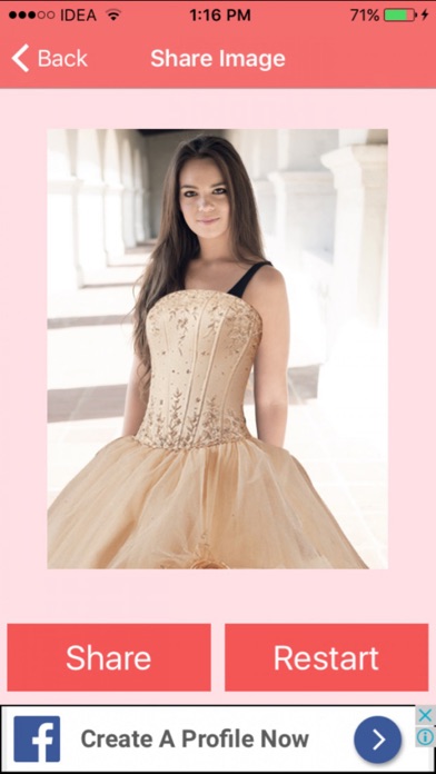 Designer Evening Gown Photo Studio screenshot 1