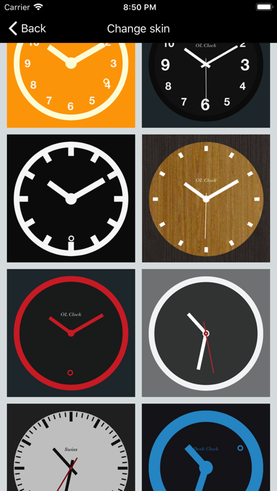 Desk Clock - Analog Clock Face screenshot 3