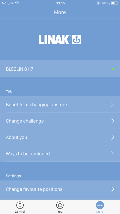 Desk Control screenshot 1