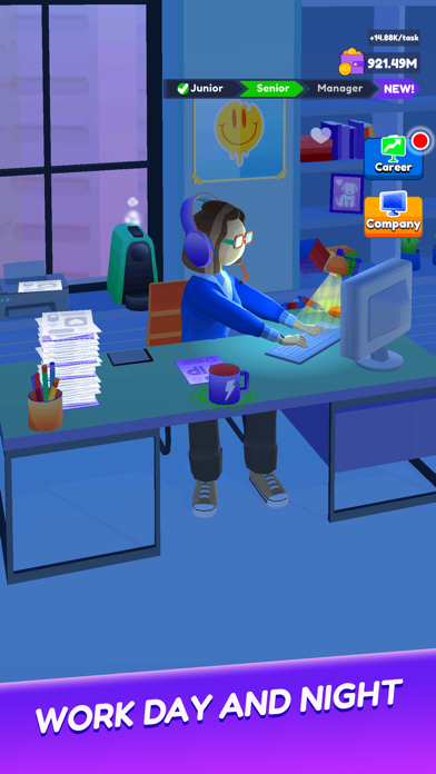 Desk Duty - Idle Office Tycoon screenshot 1