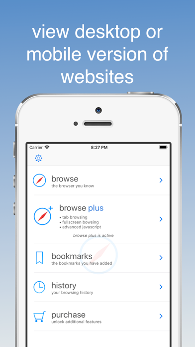 Desktop Browser screenshot 3
