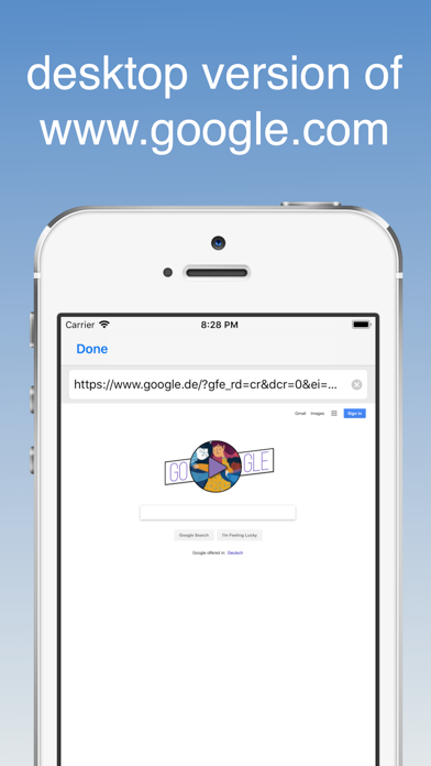 Desktop Browser screenshot 2