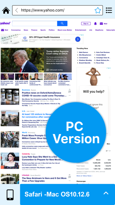 Desktop PC Browser screenshot 3