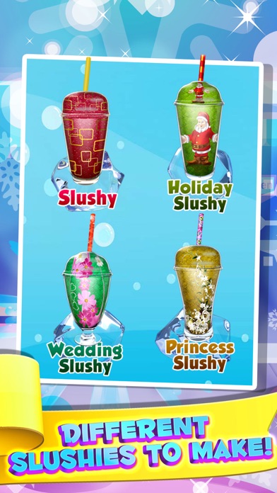 Dessert Slushy Maker Food Cooking Game - make candy drink for ice cream soda making salon! screenshot 3