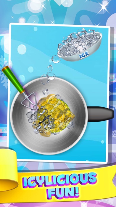 Dessert Slushy Maker Food Cooking Game - make candy drink for ice cream soda making salon! screenshot 1