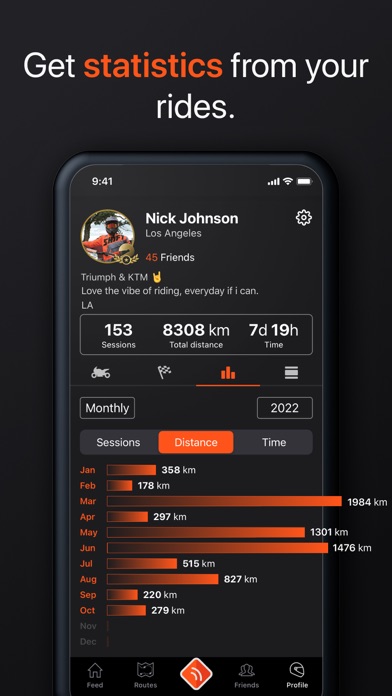 Detecht - Motorcycle App & GPS screenshot 3