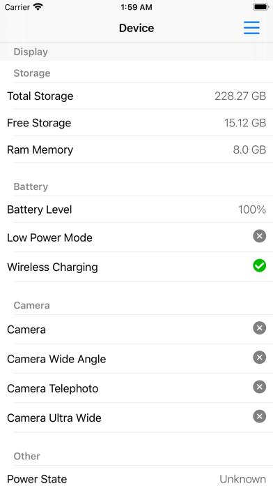 Device Info Tool screenshot 2