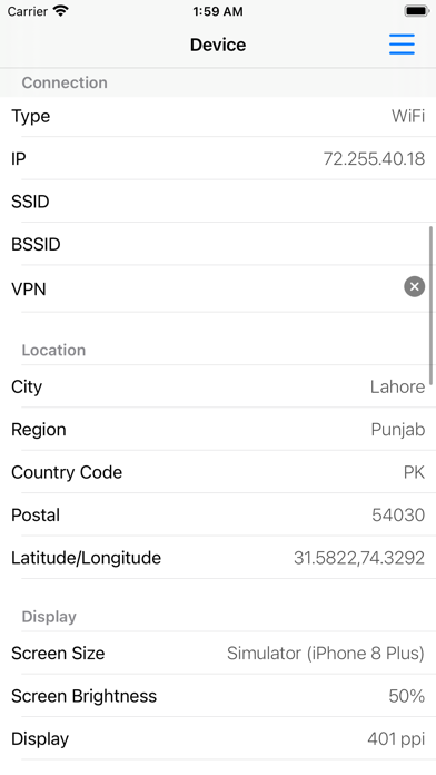 Device Info Tool screenshot 3