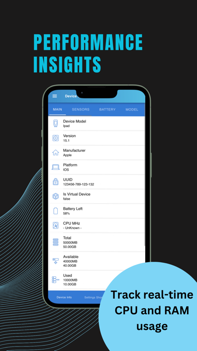 Device Settings screenshot 3