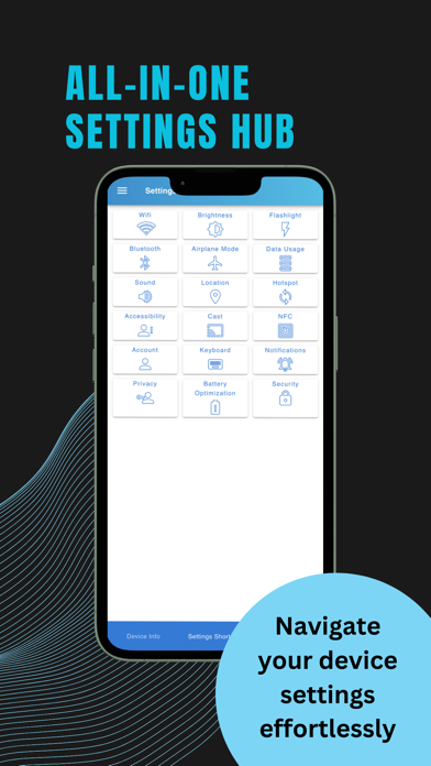 Device Settings screenshot 1