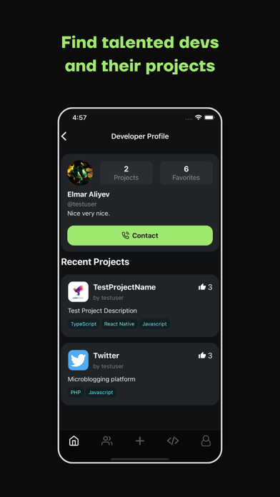 DevList - Developer Directory screenshot 1