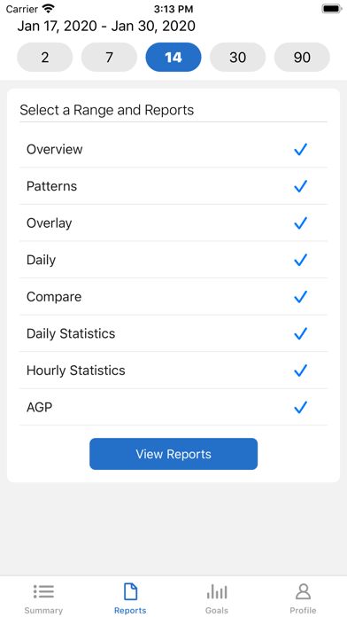 Dexcom Clarity screenshot 2