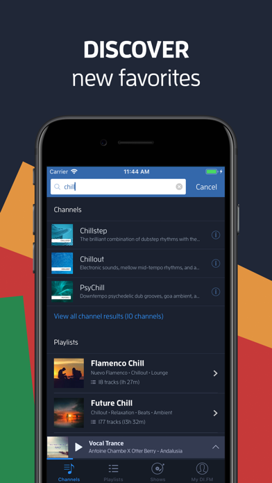 DI.FM - Electronic Music Radio screenshot 1