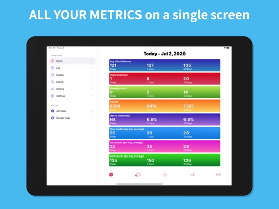 Diabetes App - Diabeto Log screenshot 8
