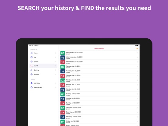 Diabetes App - Diabeto Log screenshot 1