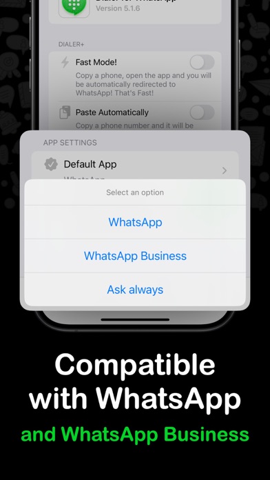 Dialer for WhatsApp - Click screenshot 2