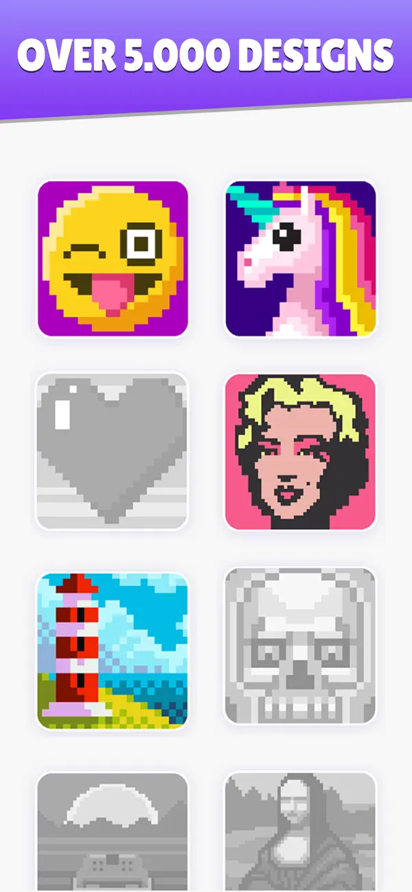 Diamond Painting ASMR Coloring screenshot 1
