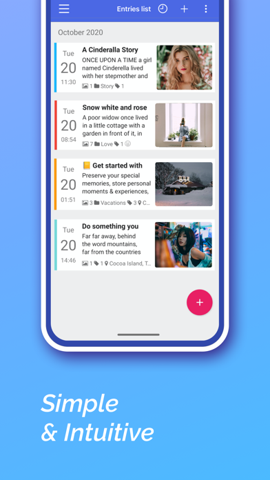 Diary, Journal, Notes - Diaro screenshot 4