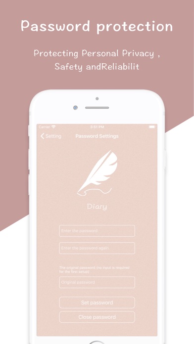 Diary - Private Note With Lock screenshot 1