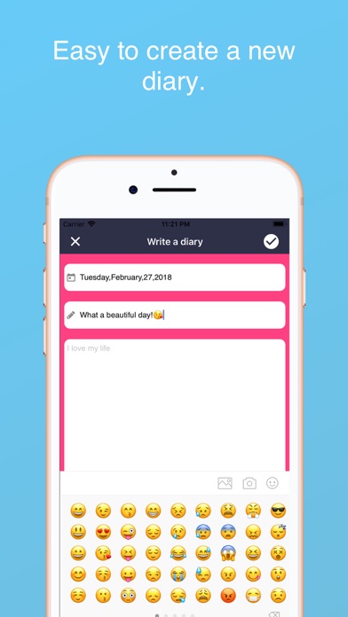 Diary with lock screenshot 5