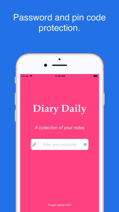 Diary with lock screenshot 2
