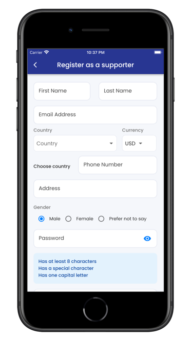 DiaspoCare - Supporter screenshot 4