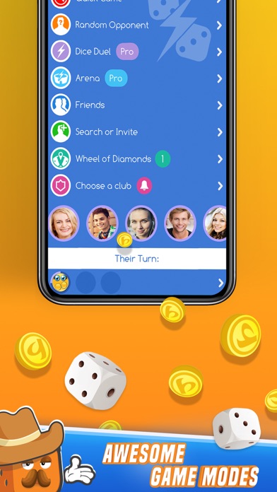 Dice Clubs® Yatzy Multiplayer screenshot 1