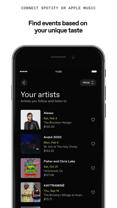 DICE: Live Shows screenshot 2
