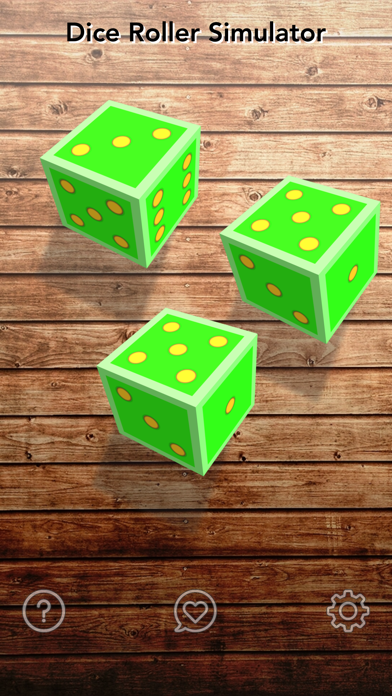 Dice Roller Simulator LITE screenshot 1