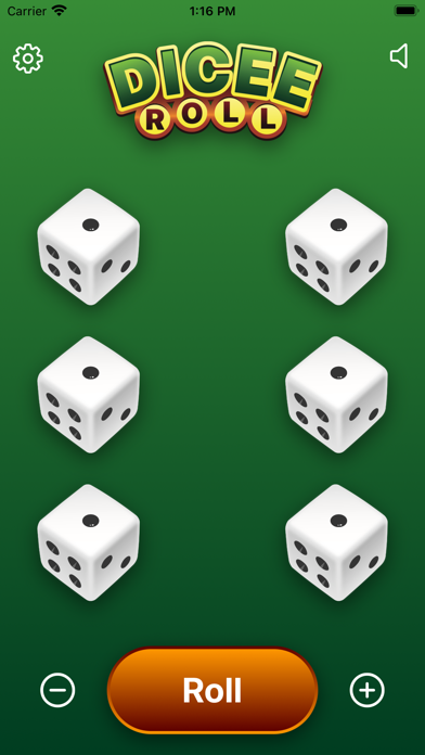 Dice: Simple Dice Roll RS screenshot 1