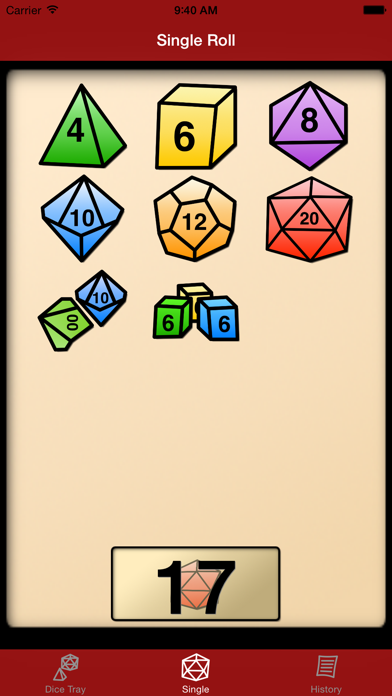 Dice Tray - RPG Dice Roller screenshot 2