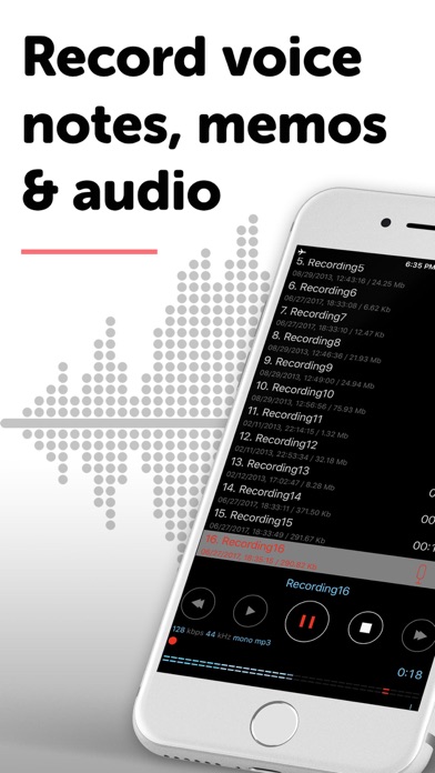 Dictaphone - Audio Recorder screenshot 5