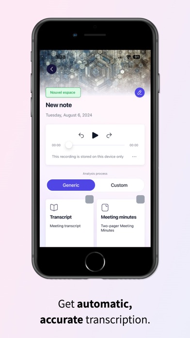 Dicte: AI Meeting Assistant screenshot 4