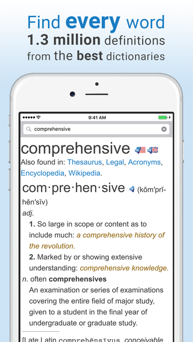 Dictionary and Thesaurus Pro screenshot 4