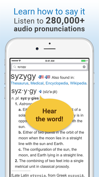 Dictionary and Thesaurus Pro screenshot 2