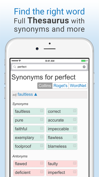 Dictionary and Thesaurus Pro screenshot 3