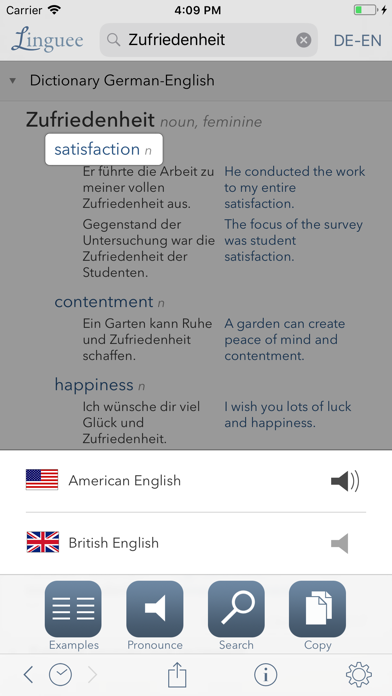 Dictionary Linguee screenshot 3