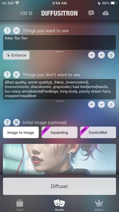 Diffusitron - AI Art screenshot 7