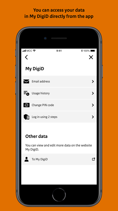 DigiD screenshot 2