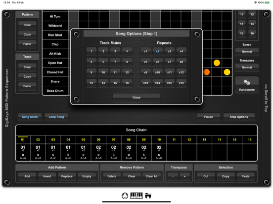 DigiKeys AUv3 Sequencer Plugin screenshot 8