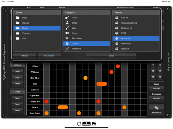 DigiKeys AUv3 Sequencer Plugin screenshot 4