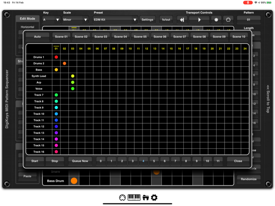 DigiKeys AUv3 Sequencer Plugin screenshot 3
