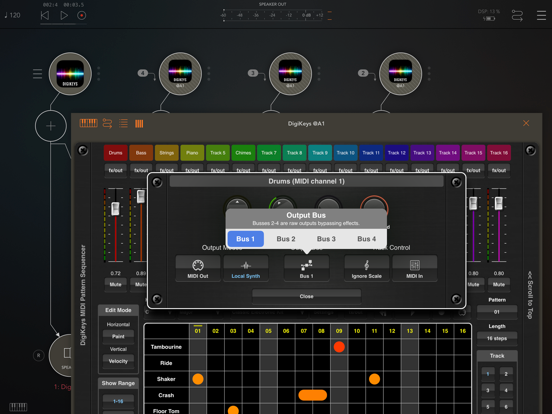 DigiKeys AUv3 Sequencer Plugin screenshot 2
