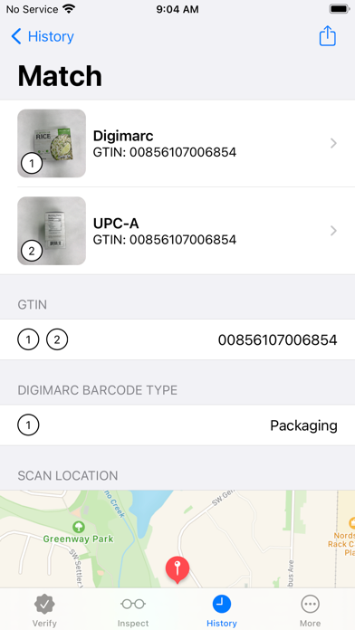 Digimarc Verify screenshot 1