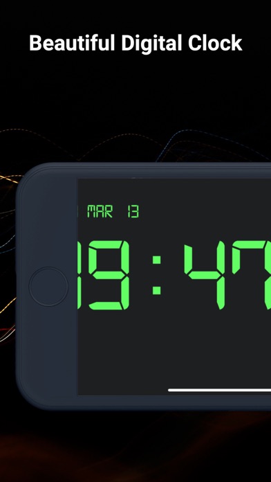 Digital Clock - Bedside Widget screenshot 3