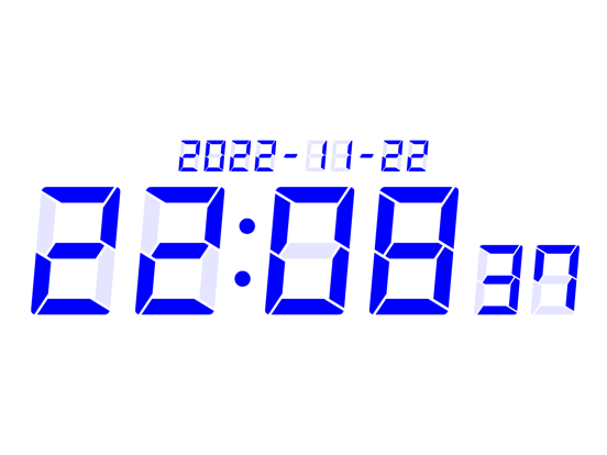 Digital Clock - Neo screenshot 4